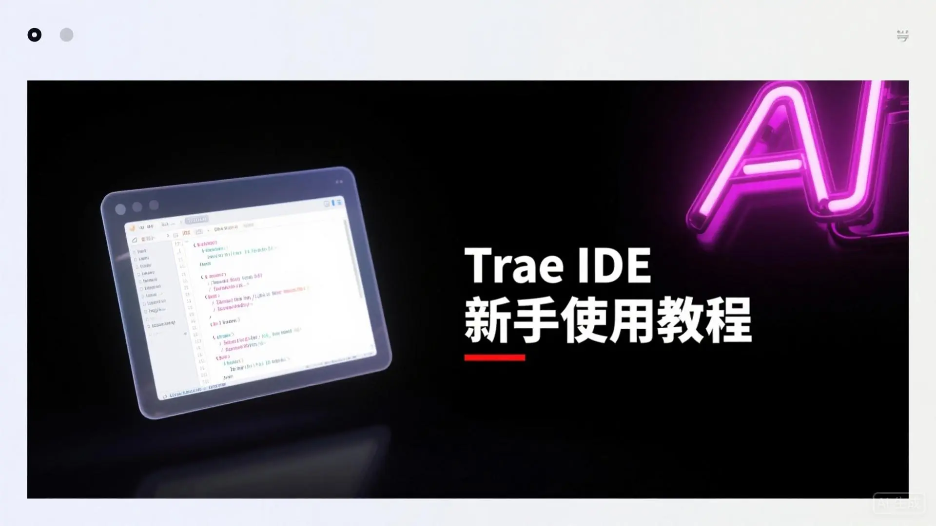 Trae IDE 新手使用教程：从安装到项目开发全攻略